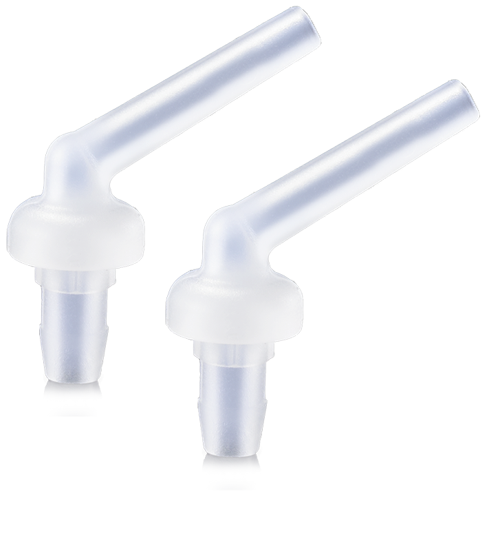 Intraoral tips transparent, &Oslash; 1,2 mm