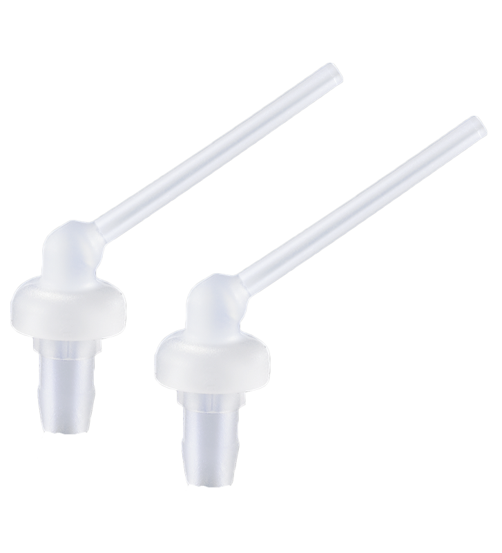 Endo tips transparent, &Oslash; 0,9 mm 