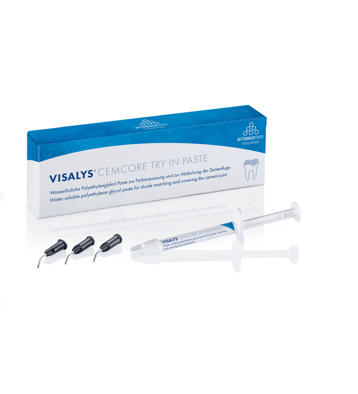 Visalys CemCore Try In Paste Dark (A4)